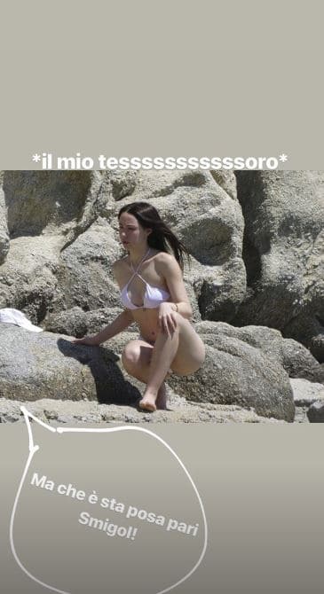 aurora ramazzotti foto hot sara daniele retroscena