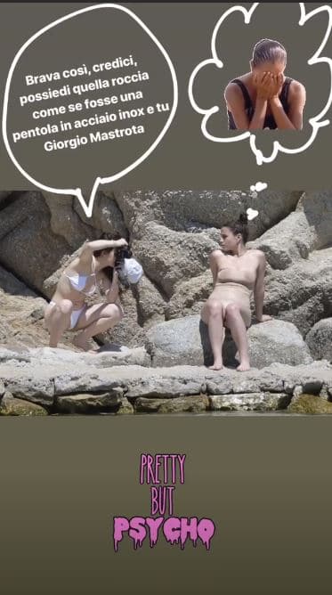 aurora ramazzotti foto hot sara daniele retroscena