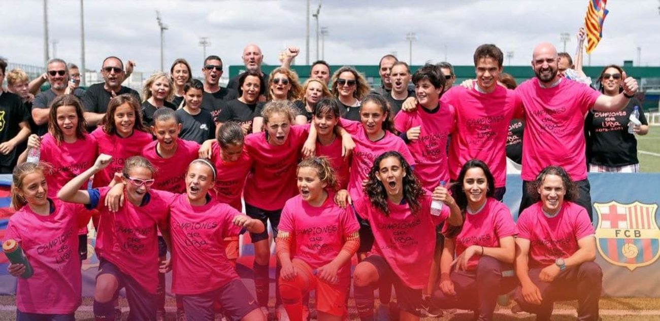 Barcellona femminile vince campionato maschile