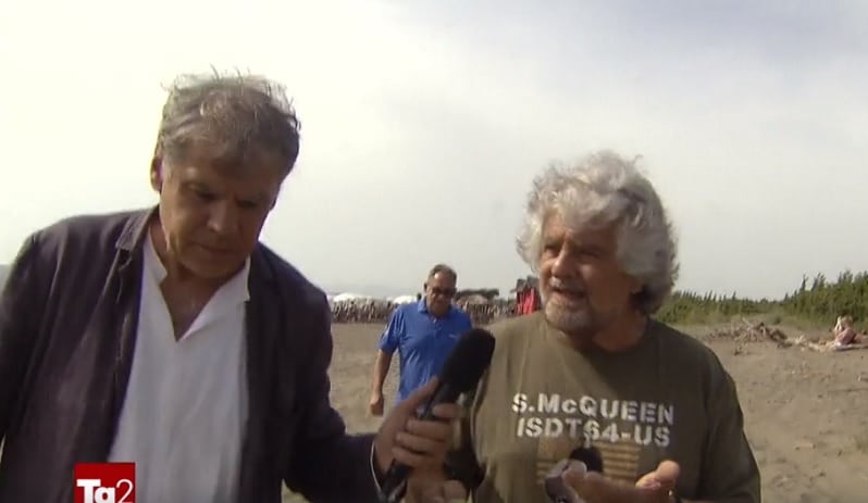 beppe grillo contro giornalisti