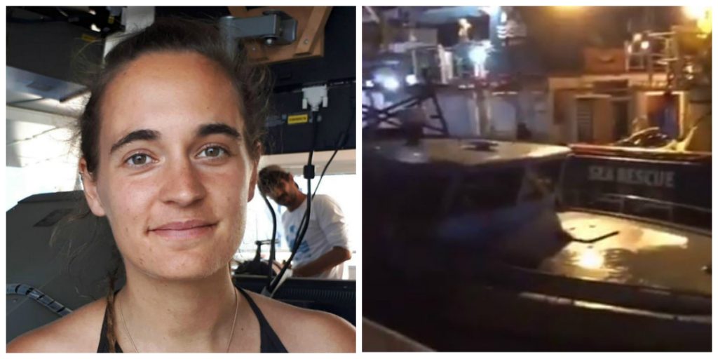 carola rackete guardia di finanza