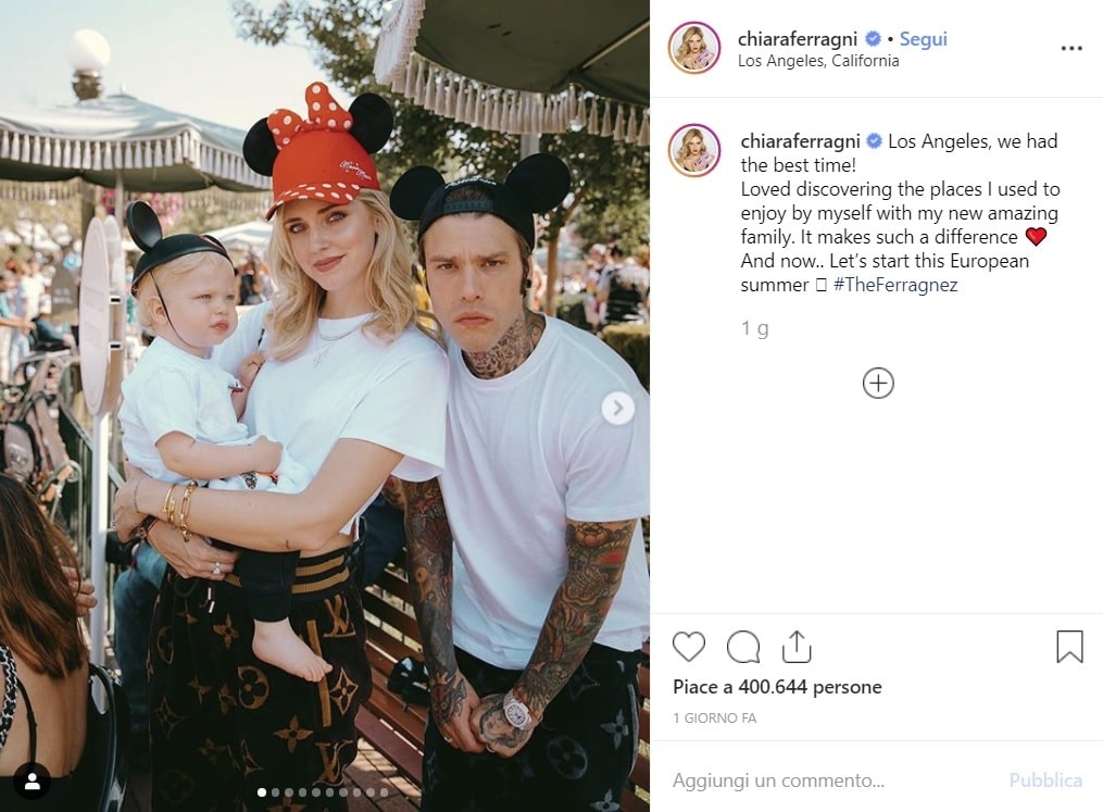 foto chiara ferragni fedez leone