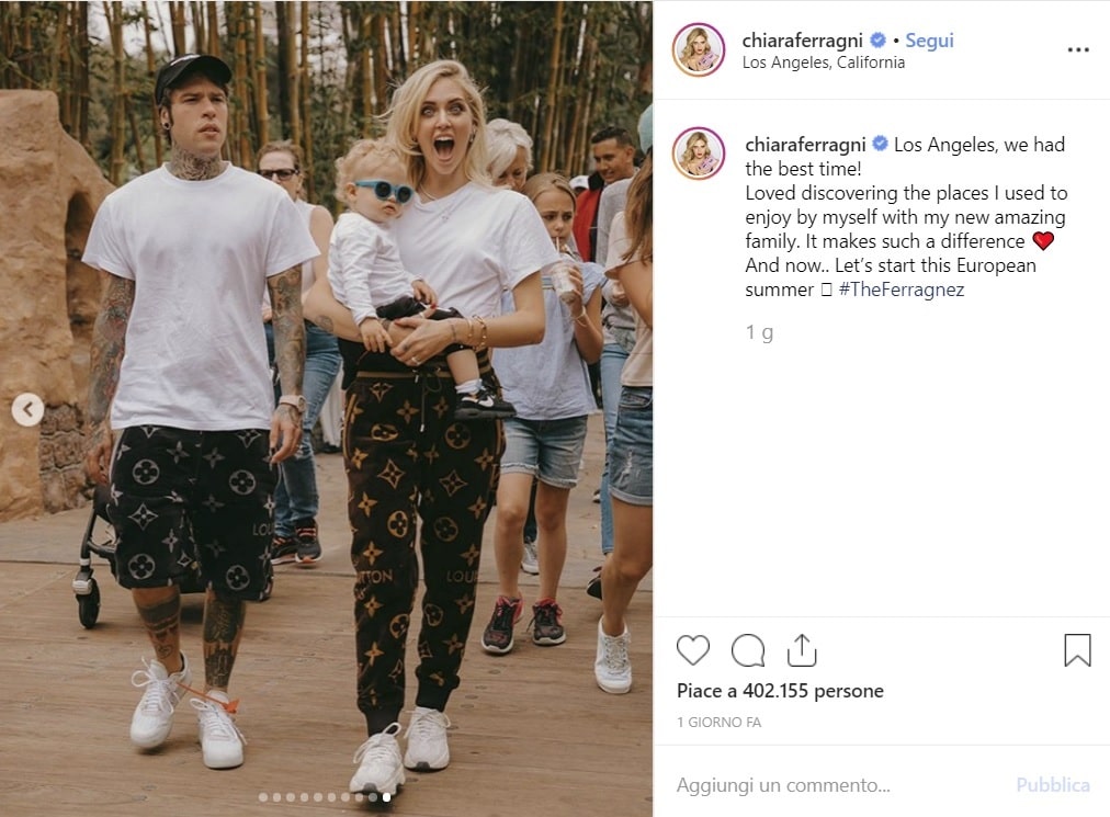 foto chiara ferragni leone fedez