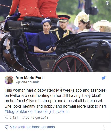 meghan markle gonfia