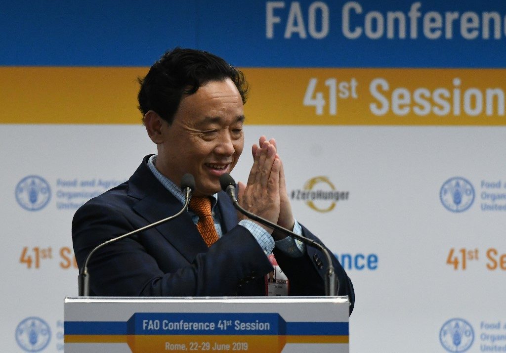 qu dongyu direttore generale fao