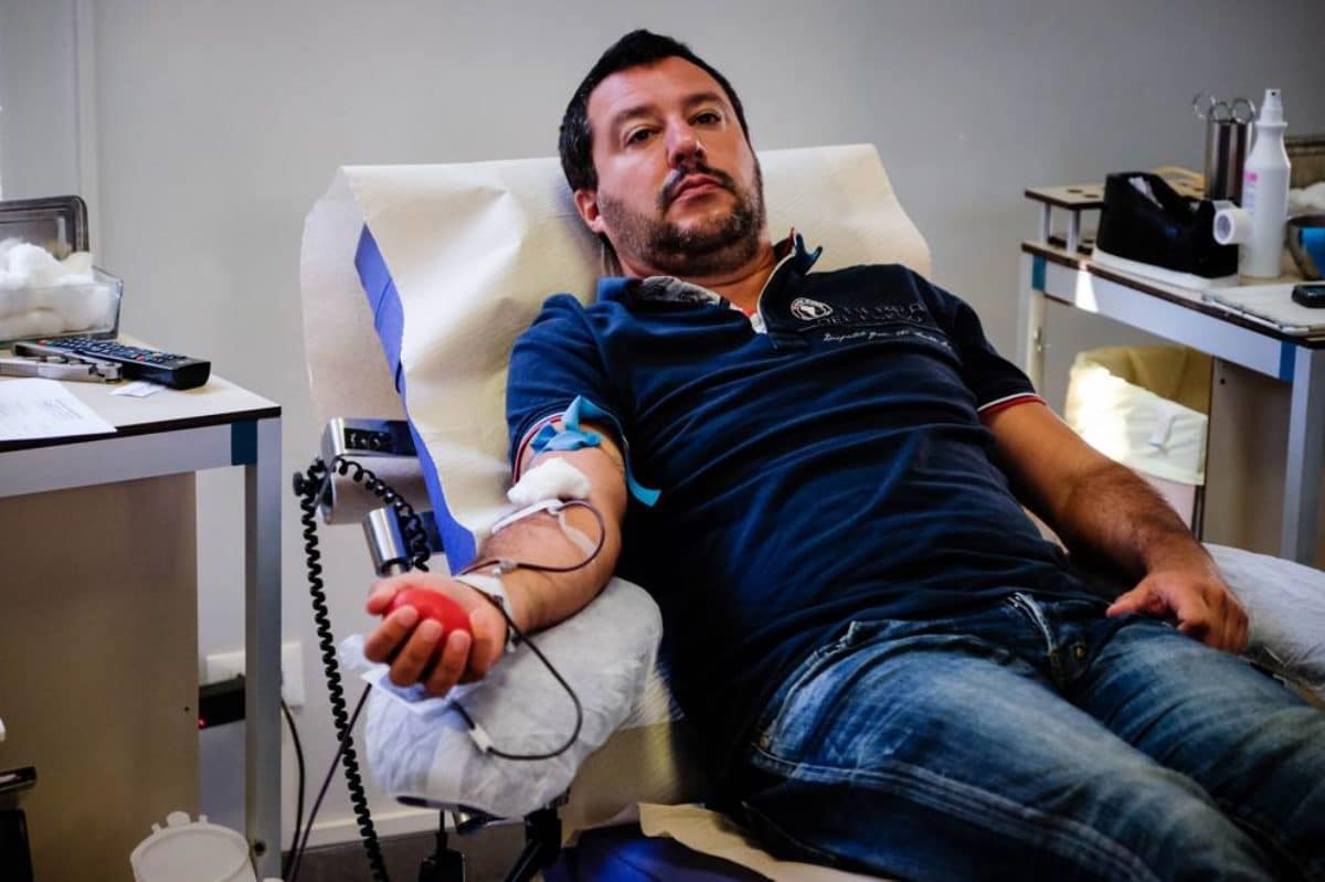salvini crediti formativi donazione sangue ematologo