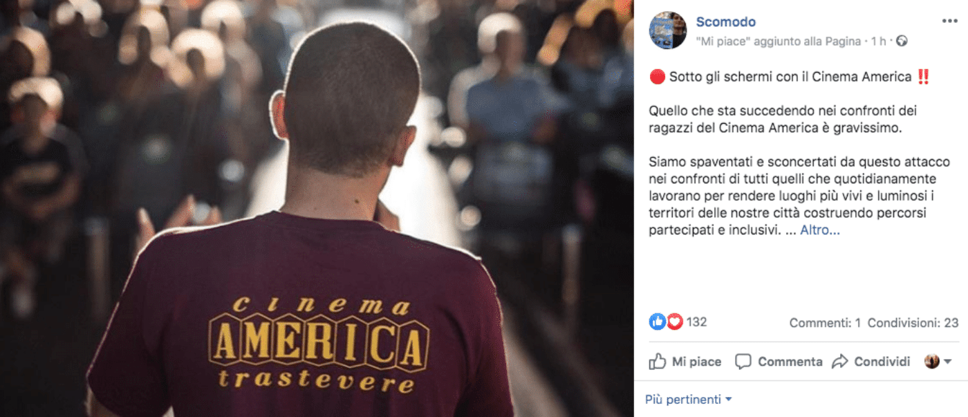 scomodo solidarietà cinema america