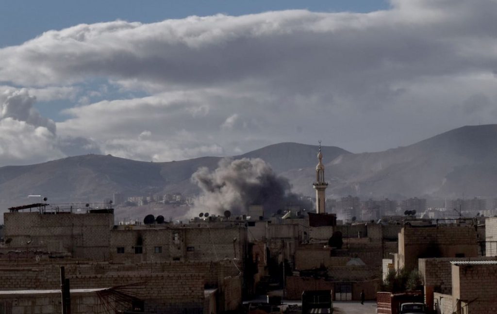 siria esplosione damasco