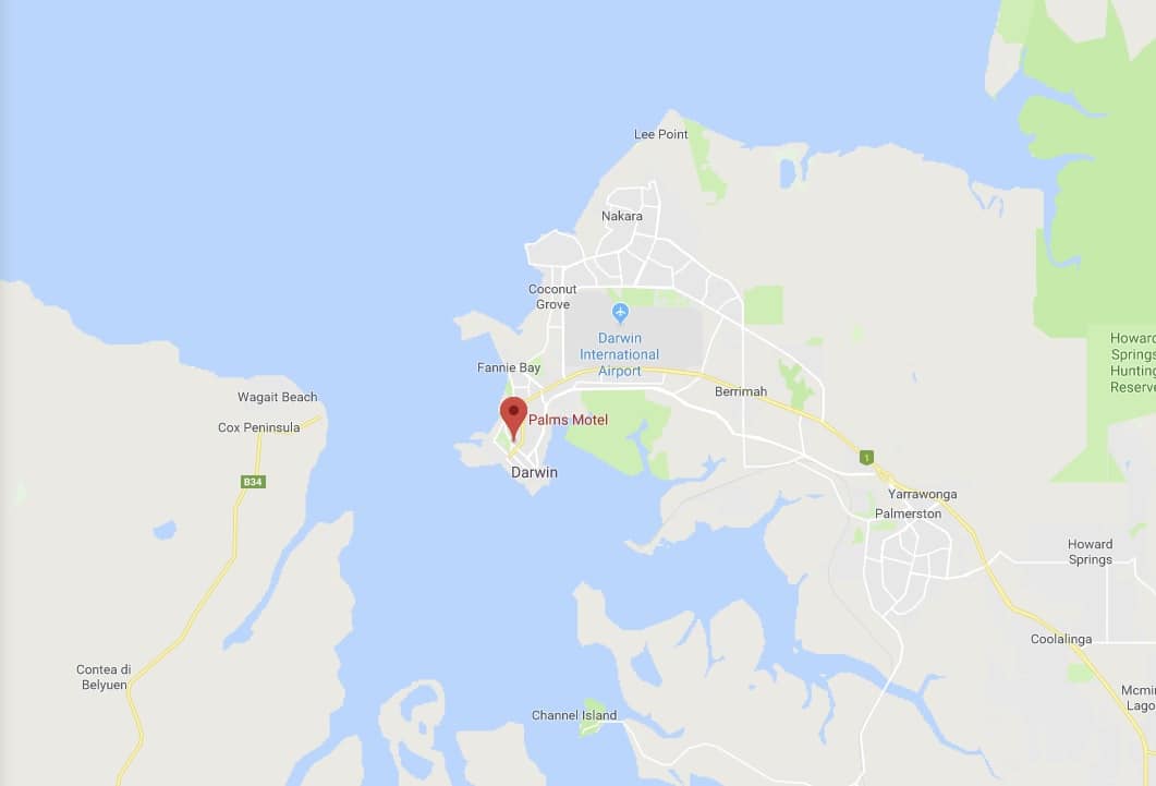 sparatoria darwin australia