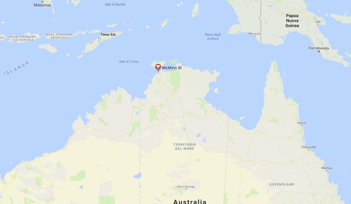 sparatoria darwin australia