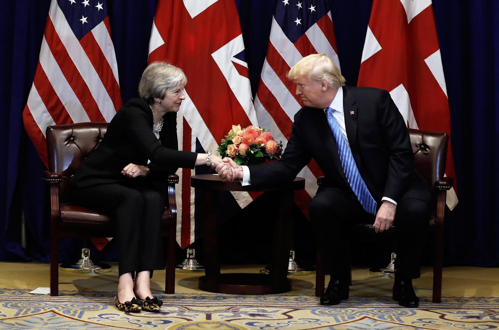 Donald Trump visita a Londra