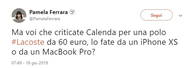 tweet polo calenda