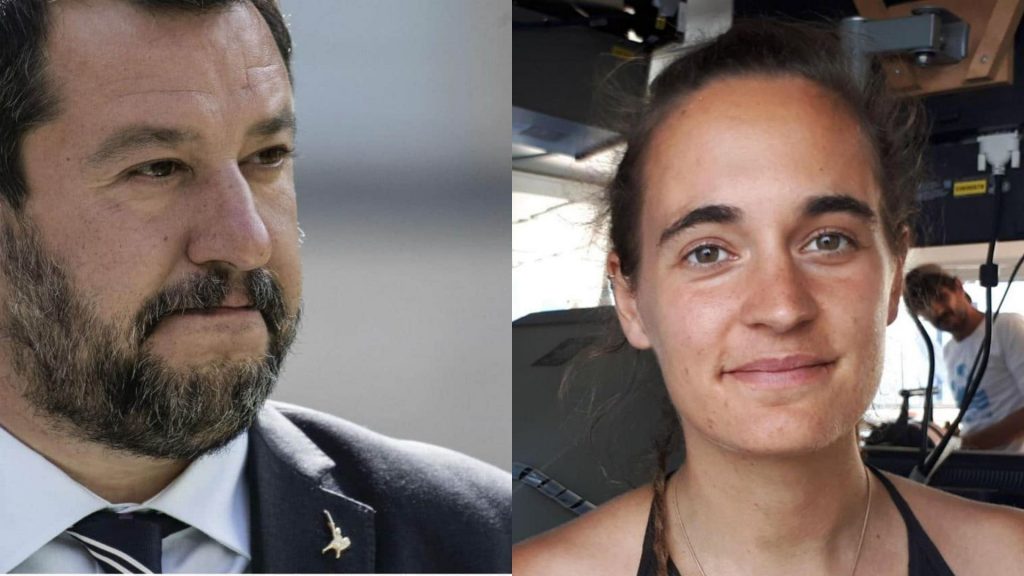 Carola Rackete querela Salvini