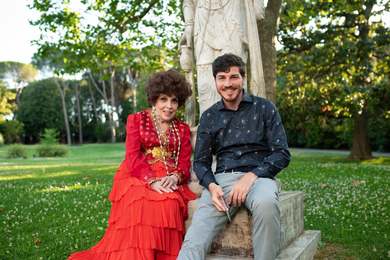 Gina Lollobrigida lente diamanti