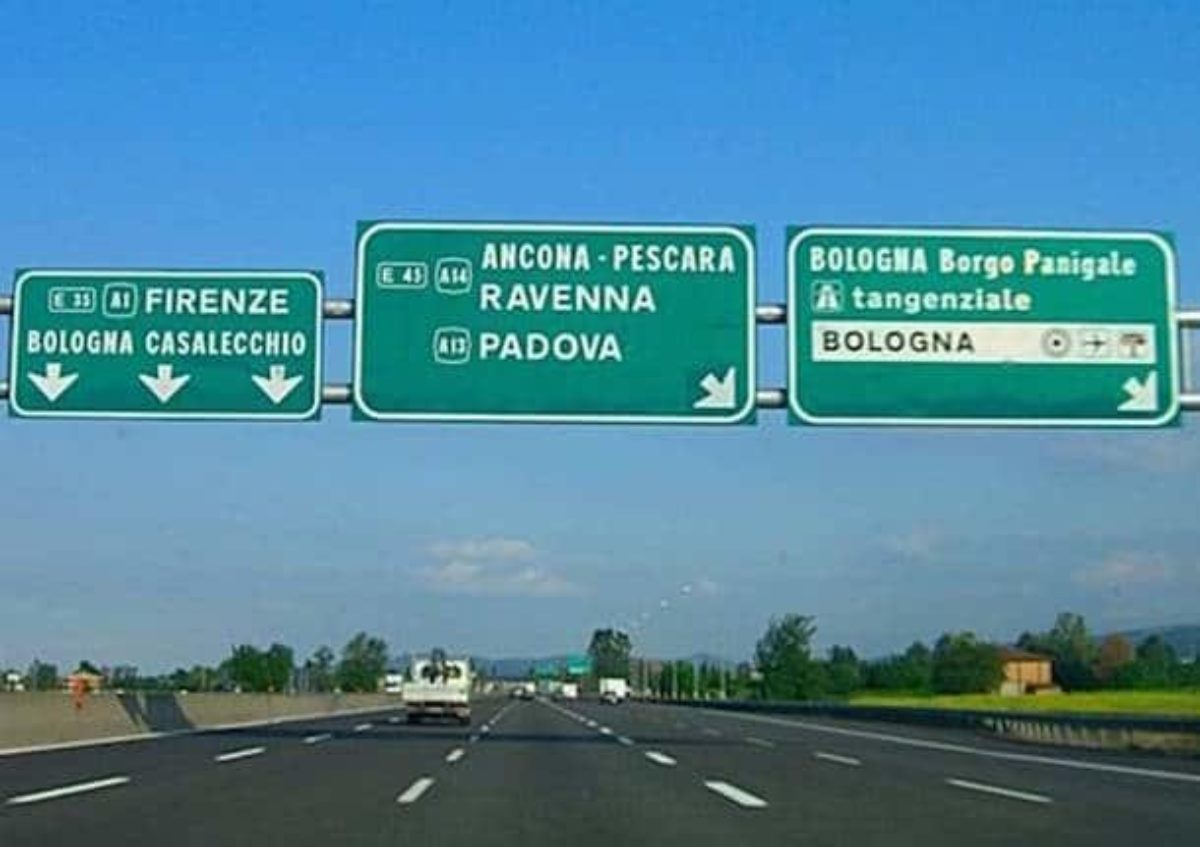 Incidente A14 Bologna strade alternative