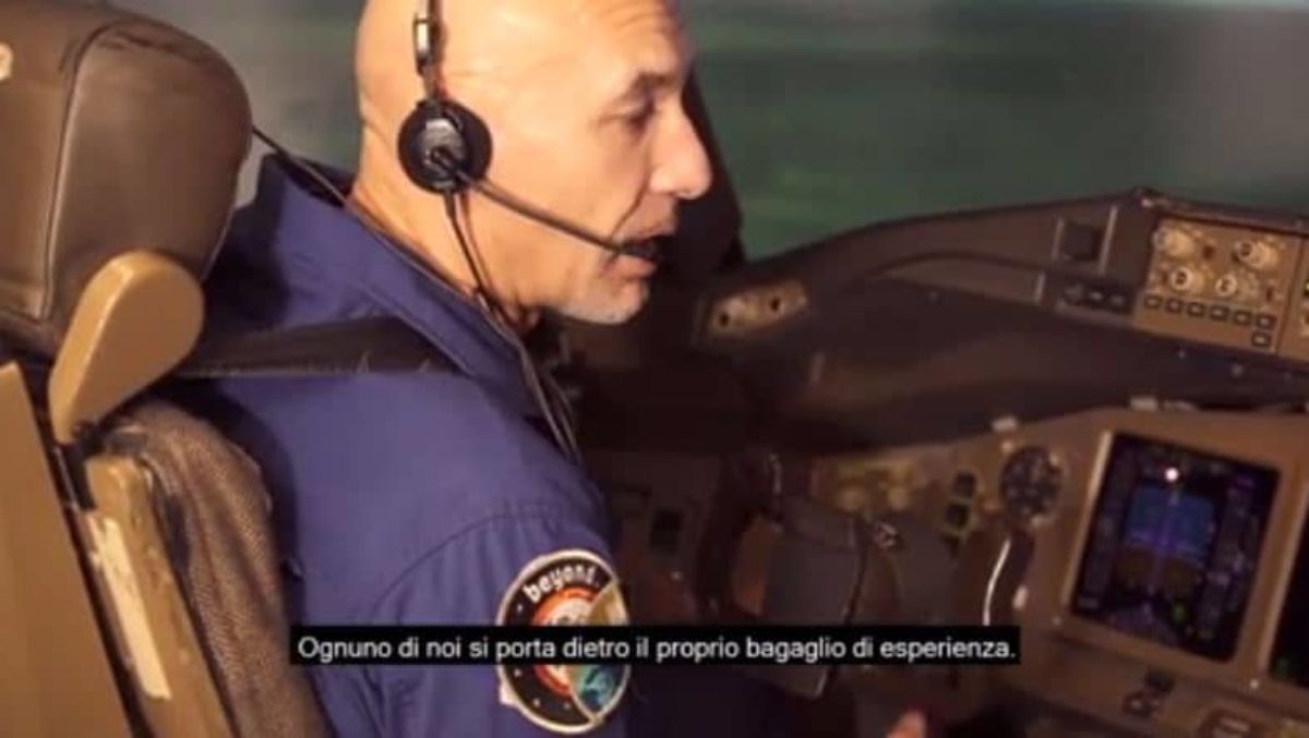 Luca Parmitano Alitalia