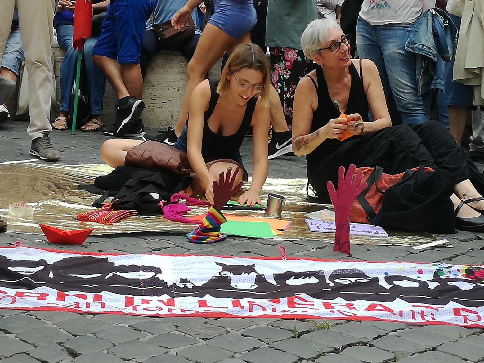 Manifestazione contro Decreto Sicurezza Bis