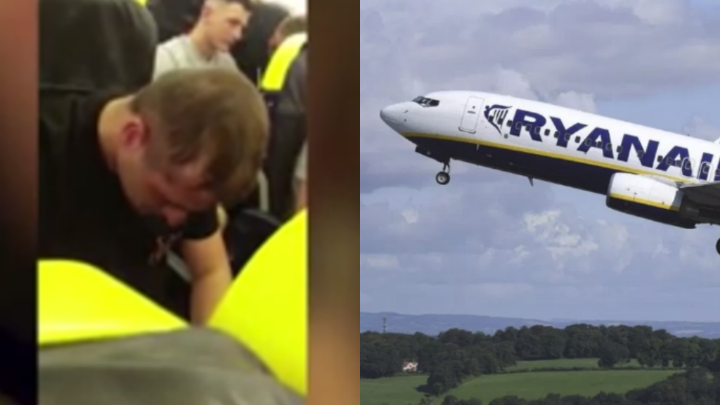 volo Ryanair ubriachi