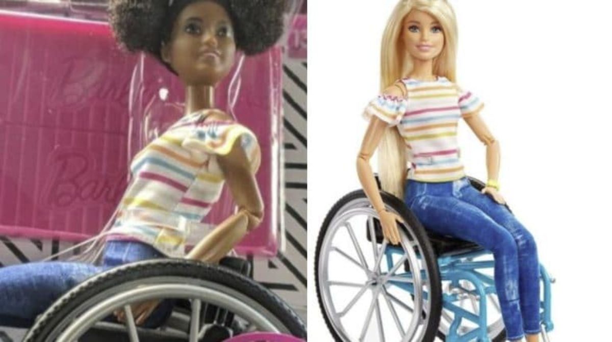 barbie in sedia a rotelle