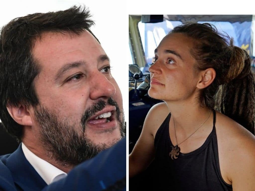 carola rackete salvini intervista