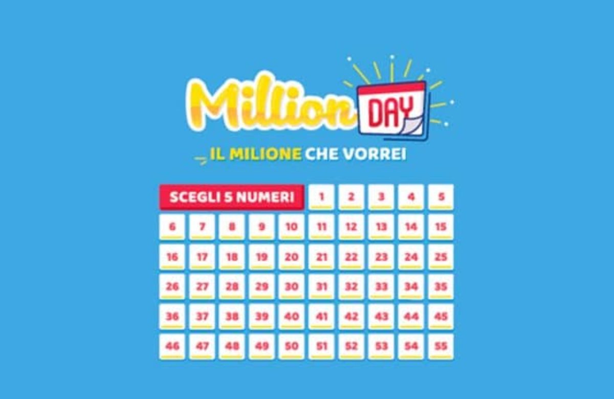 Estrazione Million Day | Oggi 12 luglio 2019 | Diretta live | Numeri