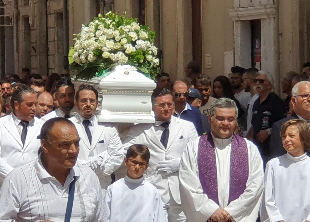 Incidente Vittoria funerale Alessio