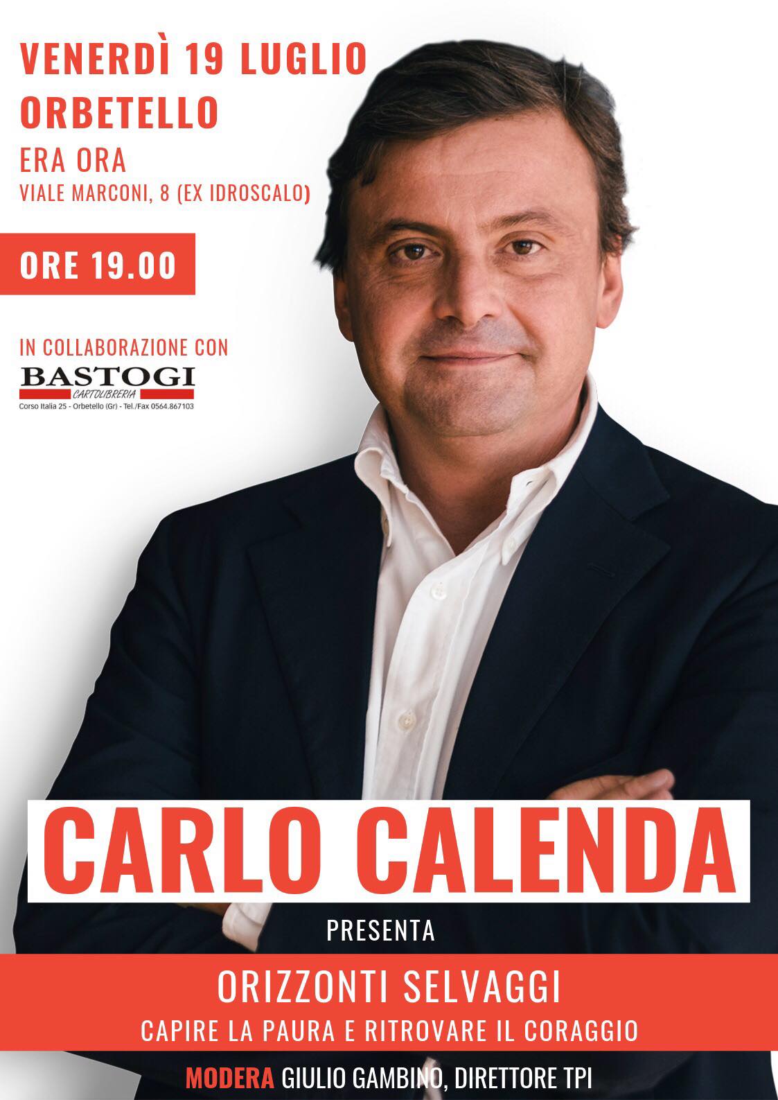 orizzonti selvaggi calenda presentazione