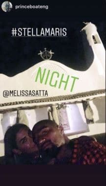 Melissa Satta e Kevin Prince Boateng