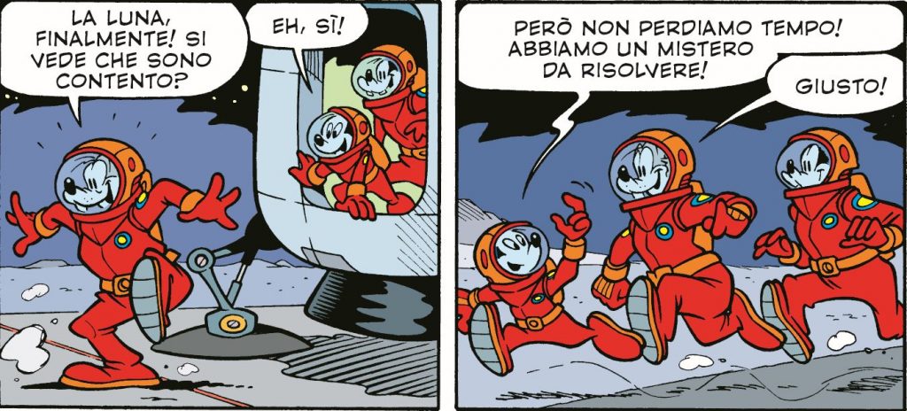 sbarco sulla luna topolino