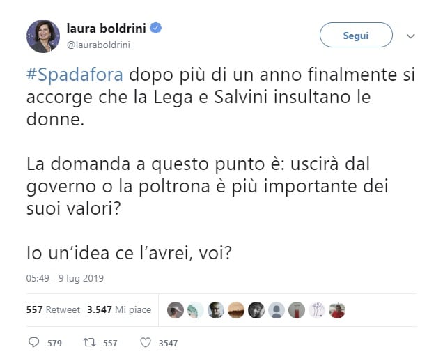 boldrini salvini spadafora