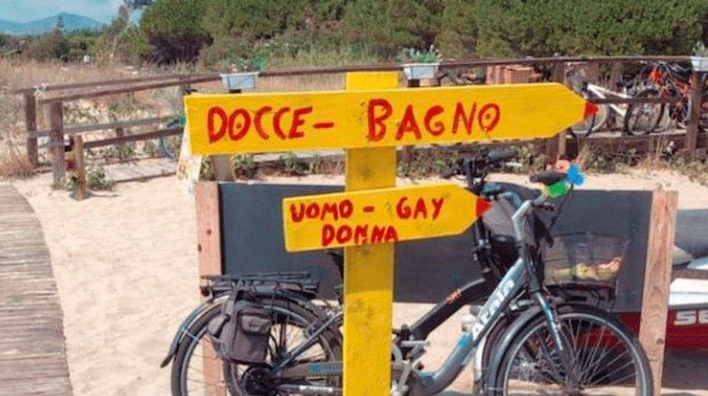cartello omofobo ascea