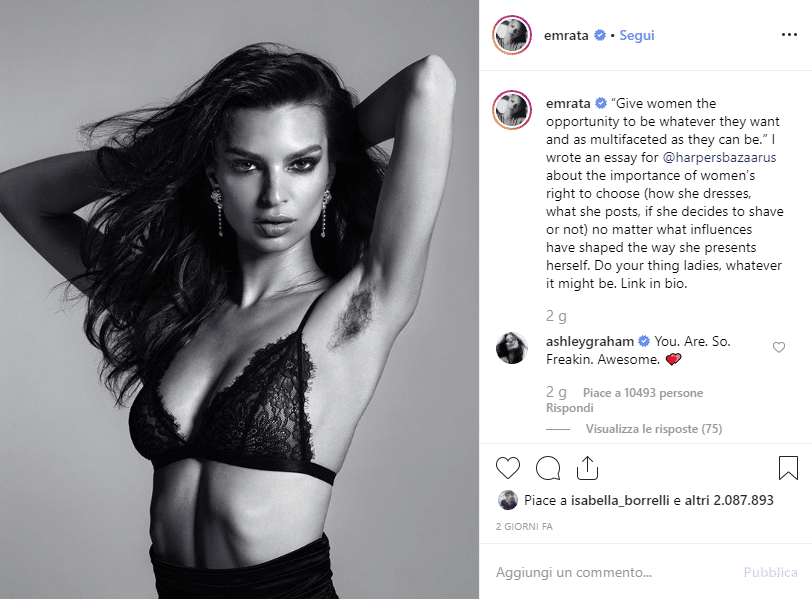 Emily Ratajkowski peli ascelle