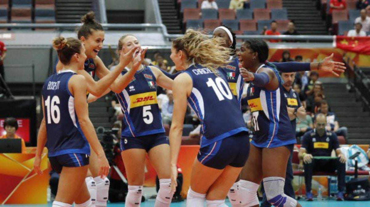 Italia Belgio volley femminile streaming