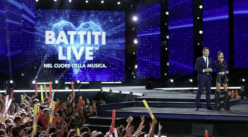 battiti live compilation ordine cantanti