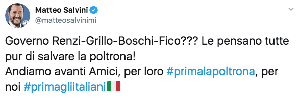 crisi di governo