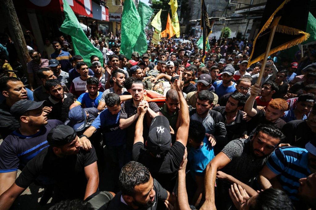 gaza miliziani palestinesi uccisi