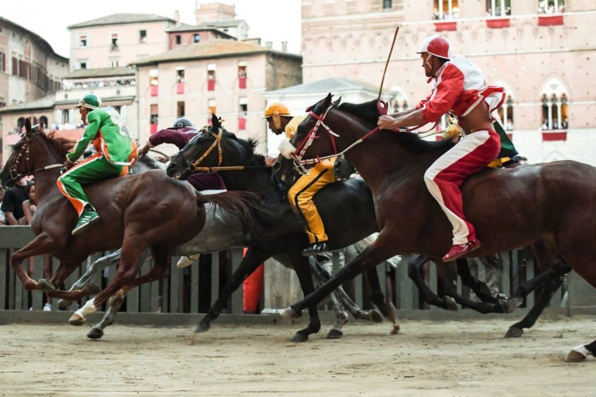 Palio di Siena 2019 diretta video streaming della carriera 16 agosto