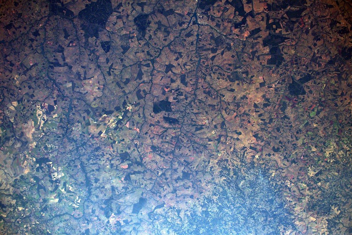 luca parmitano incendi amazzonia