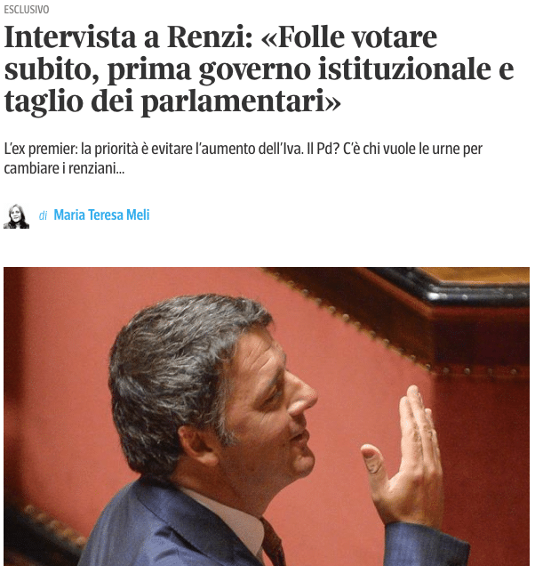 crisi di governo