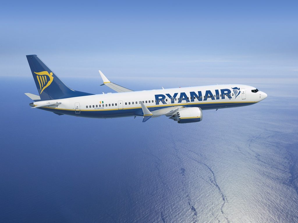 Ryanair offerta voli agosto settembre