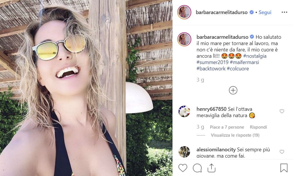 barbare d'urso sesso amore