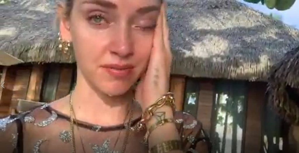 Chiara Ferragni piange Instagram
