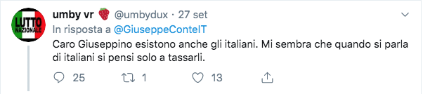 conte commenti antisemiti profilo twitter