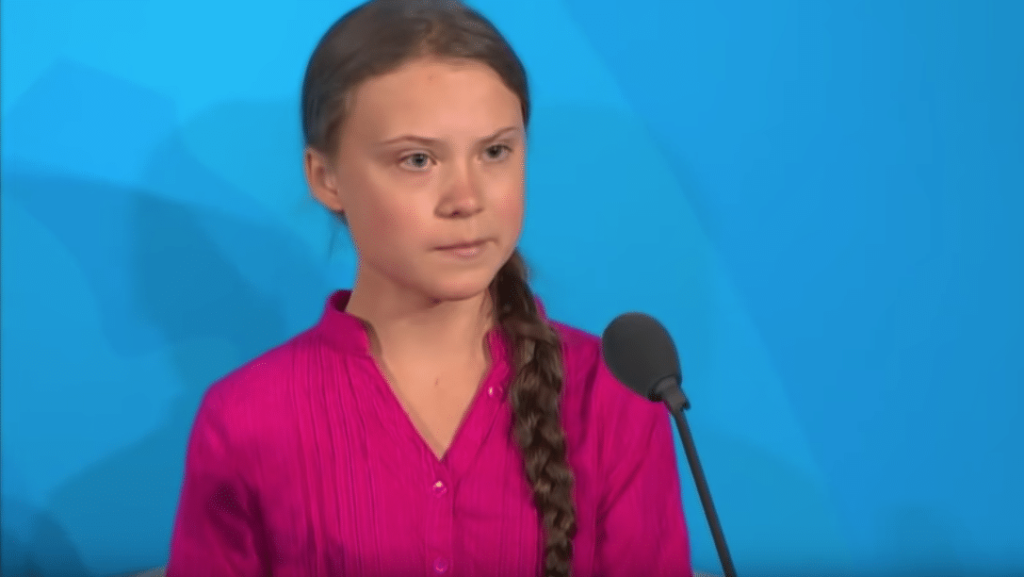 Greta Thunberg discorso Onu