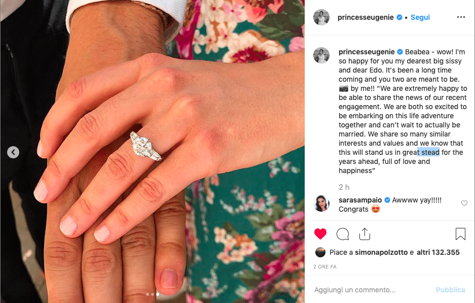 principessa beatrice fidanzamento