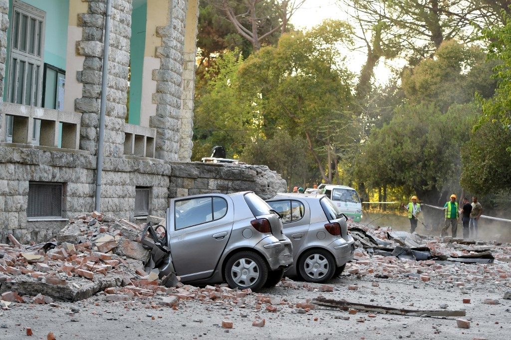 Terremoto Albania