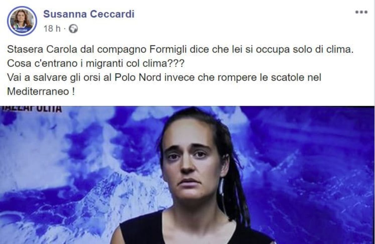 eurodeputata lega carola rackete