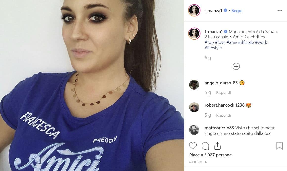 Francesca Manzini chi è