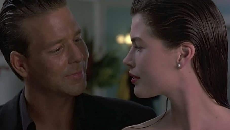 Mickey Rourke e Carré Otis