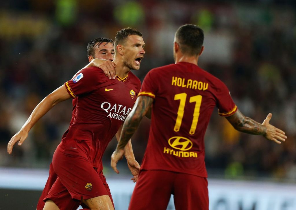 roma sassuolo diretta live
